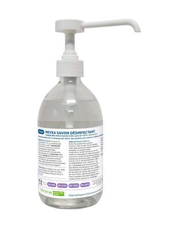 Image de SAVON DESINFECTANT ANTISEPTIQUE MAINS FLACON POMPE 500ML
