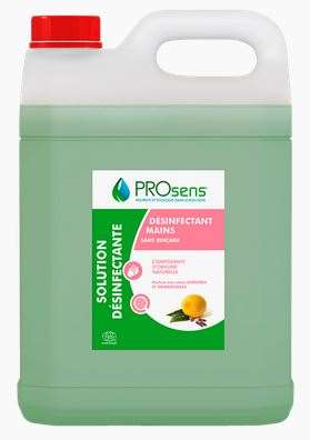 SOLUTION DESINFECTANTE MAIN ECOCERT SS RINCAGE 5L