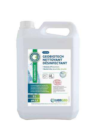 Image de GEOBIOTECH DESINFECTANT ECOCERT VIRUCIDE 5MN 5L