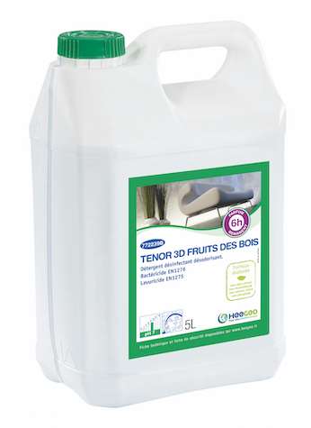 Image de TENOR 3D DETERG DESINFECT DESODO FRUITS DES BOIS 5L