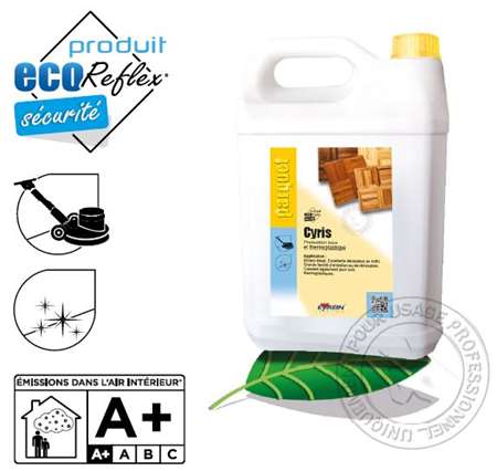 Image de CYRIS CIRE PARQUET AUTOLUSTRANTE ECO-REFLEX 5L
