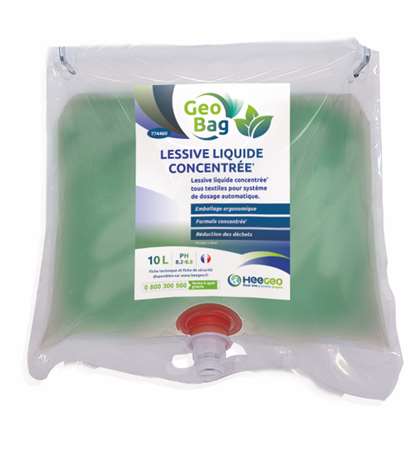 Image de GEO BAG LESSIVE LIQUIDE CONCENTREE POCHE DE 10L