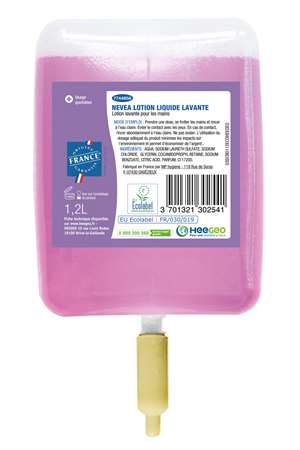 Image de NEVEA CARTOUCHE LOTION LIQUIDE LAVANTE 1,2L X 10