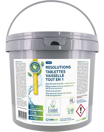 Image de RESOLUTIONS TABLETTES LV 7EN1 SEAU 150P ECOLABEL