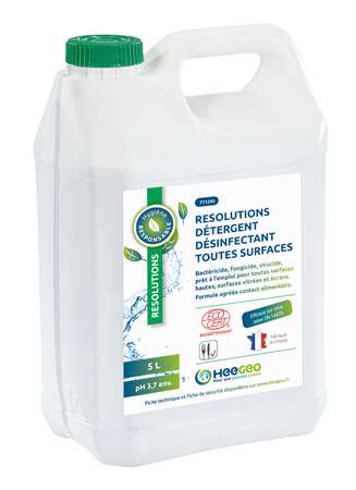 Image de RESOLUTIONS DETERG DESINF TTES SURF NIAOULI 5L ECOCERT