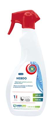 Image de HEBDO DETARTRANT SANITAIRE PUISSANT FLORAL 750ML