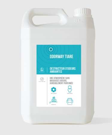 Image de ODORWAY TIARE DESTRUCTEUR ODEURS AMBIANTES 5L
