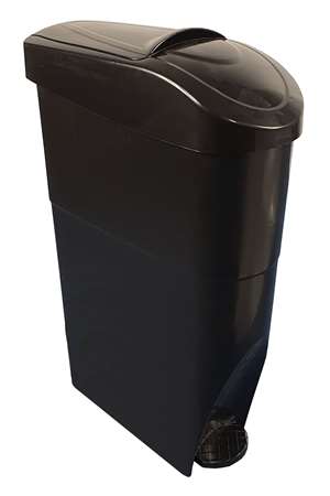 Image de POUBELLE HYGIENE FEMININE ABS NOIRE 20L