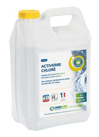 Image de ACTIVERRE CHLORE LIQUIDE DE LAVAGE 5L