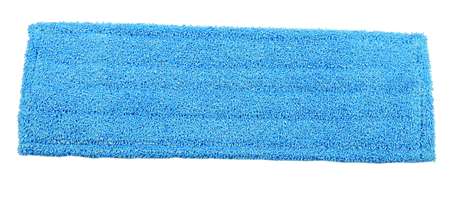 Image de FRANGE MICROFIBRE BLEUE 40X12 poche languette oeillets