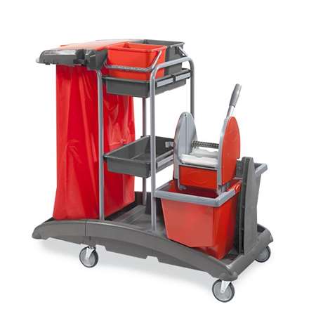 Image de CHARIOT MENAGE LAVAGE IDEA TOP 13 SANS PRESSE