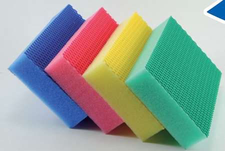 Image de EPONGE COLOR CLEAN 4 COULEURS LOT DE 4