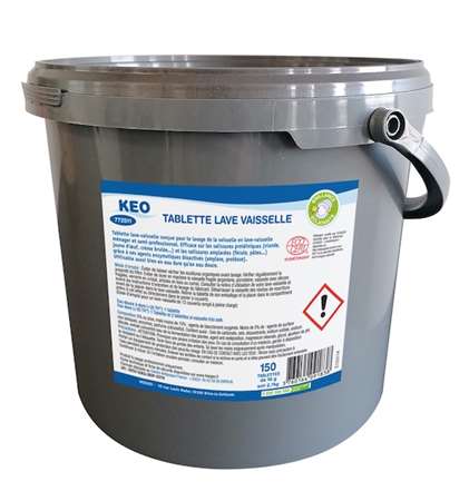 Image de KEO TABS LV SEAU 150 PASTILLES ECOCERT