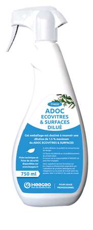 Image de ADOC VAPO ECOVITRES ET SURFACES VIDE 750ML
