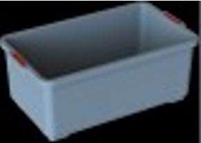 SEAU 18 L IMPREGNATION ROUGE