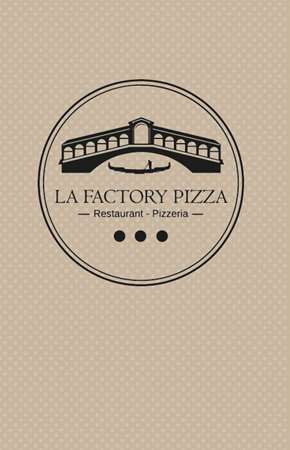 Image de SERV. TABLE IMP LA FACTORY PIZZA KANGOUROU X 1400